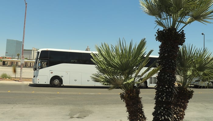 HT-45 on road with palmtree