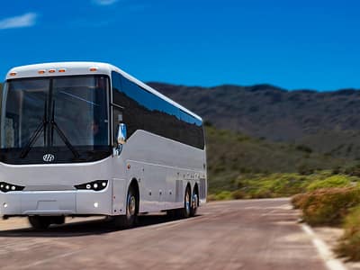 Driver in an HT-Series coach